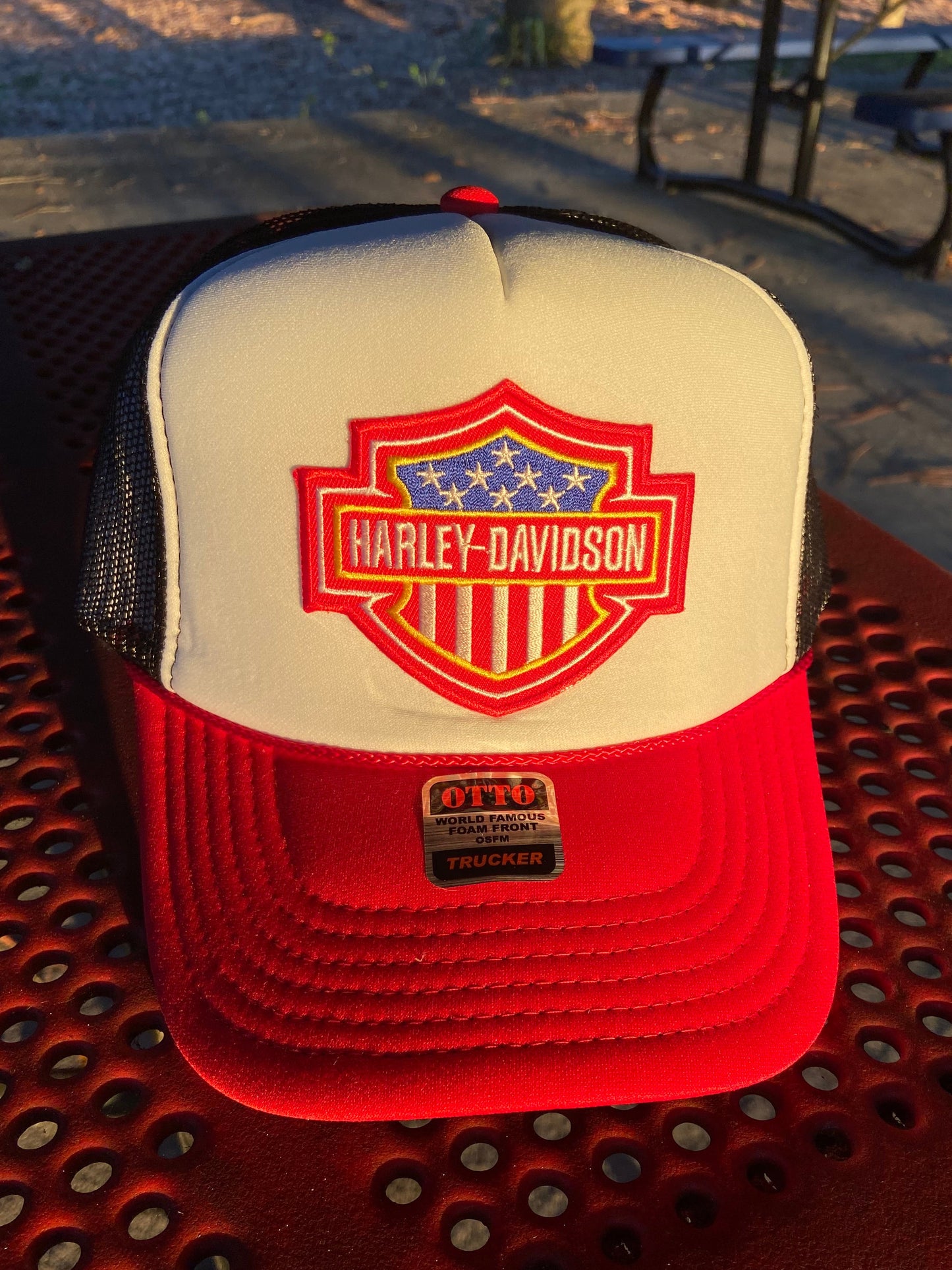 Harley Davidson trucker