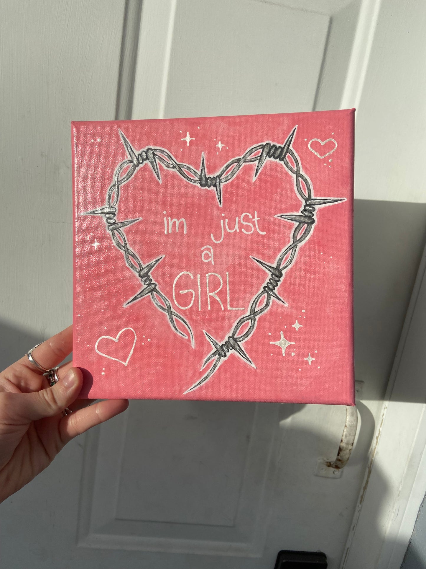 I’m just a girl painting