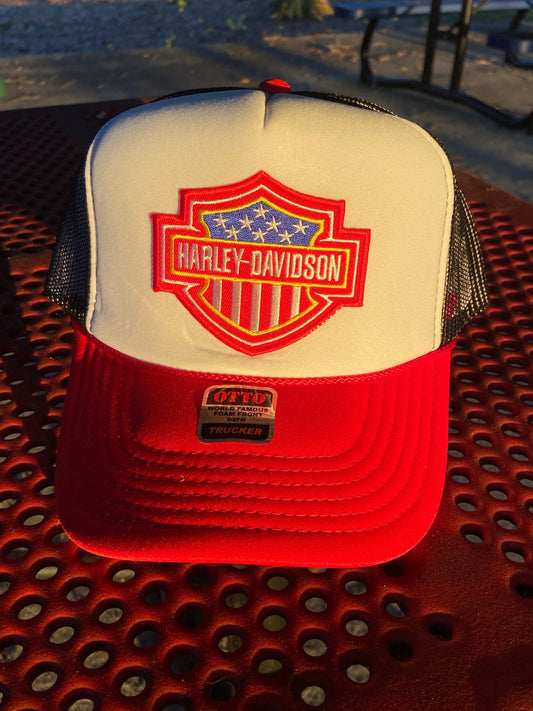Harley Davidson trucker