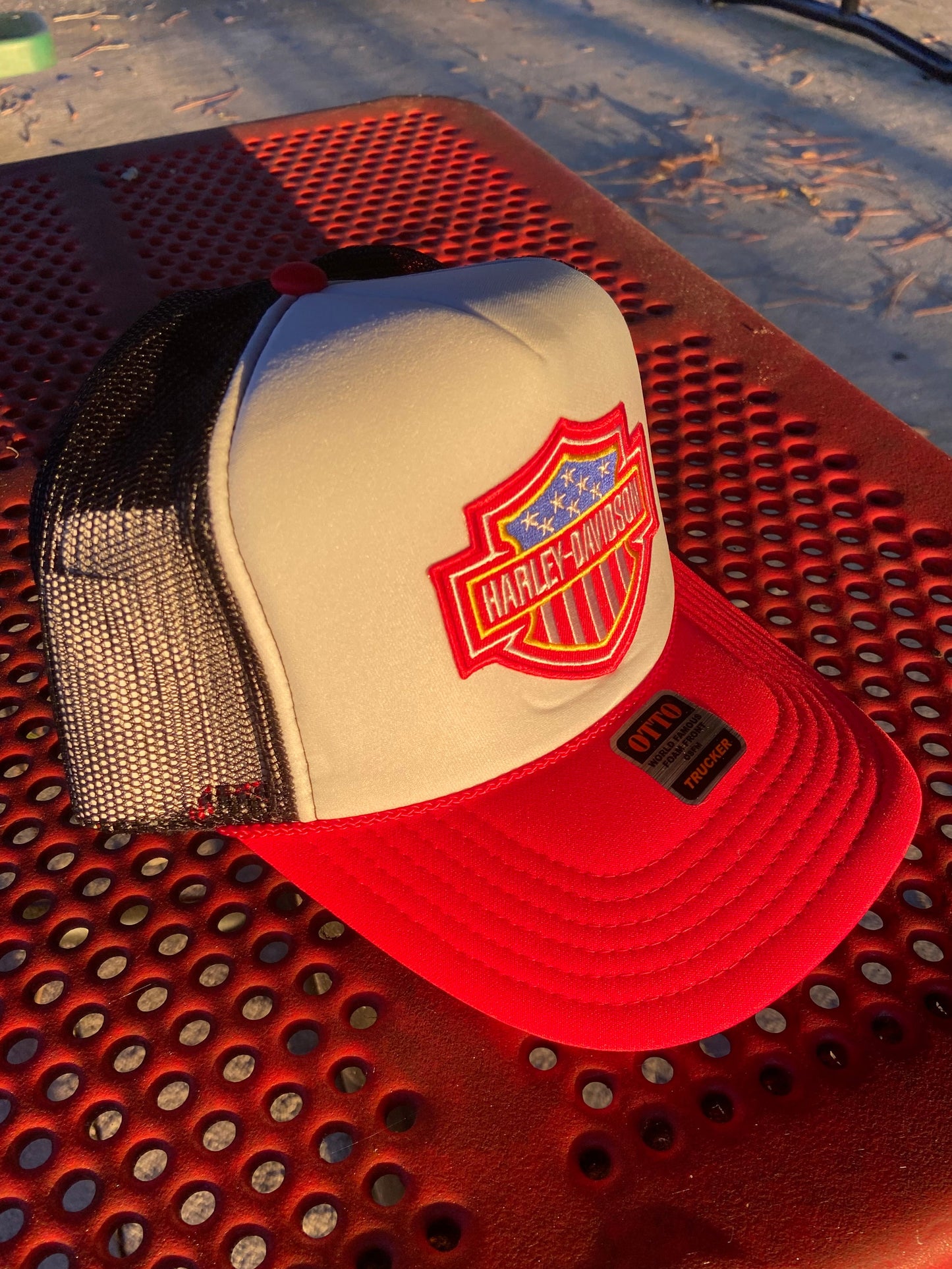 Harley Davidson trucker